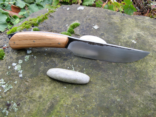 Schmiedemesser Ck75 - Roteiche